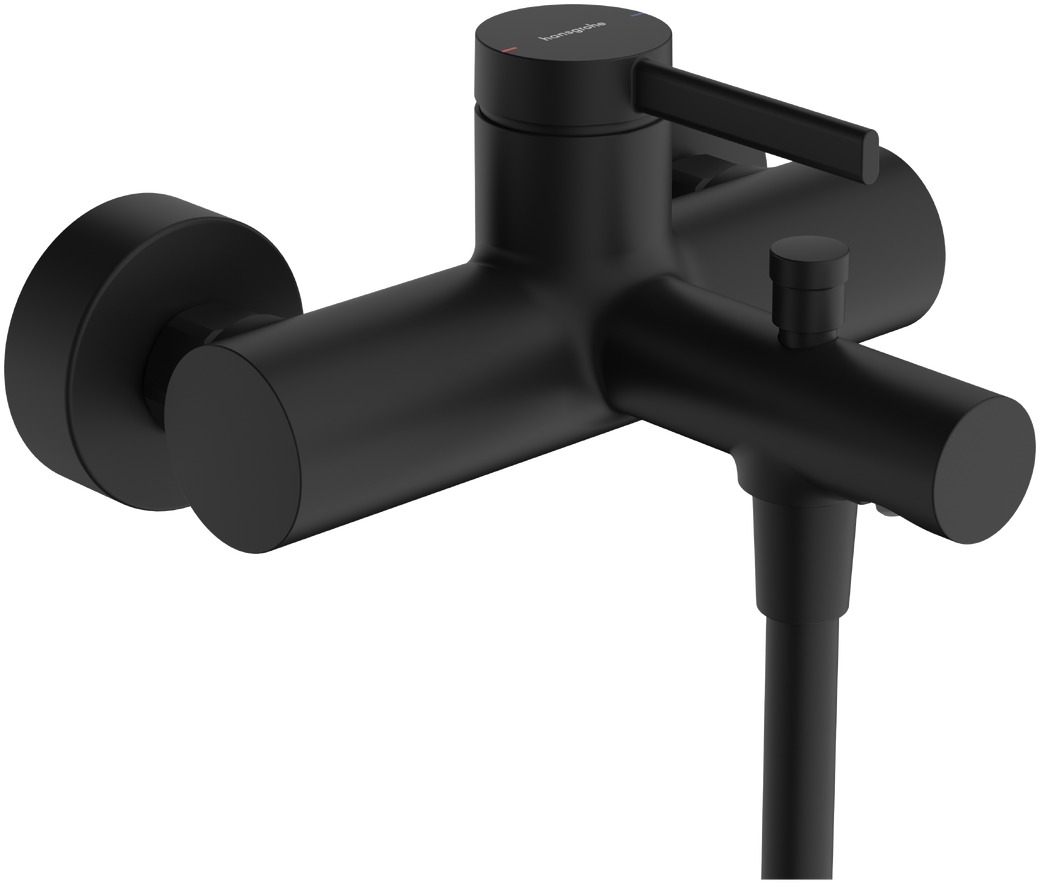 Hansgrohe Zesis S baterie cadă-duș perete negru 74420670