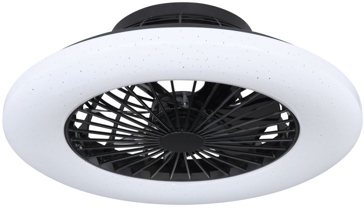 Globo Lighting Travo lampă-ventilator de tavan 1x30 W negru 03628B