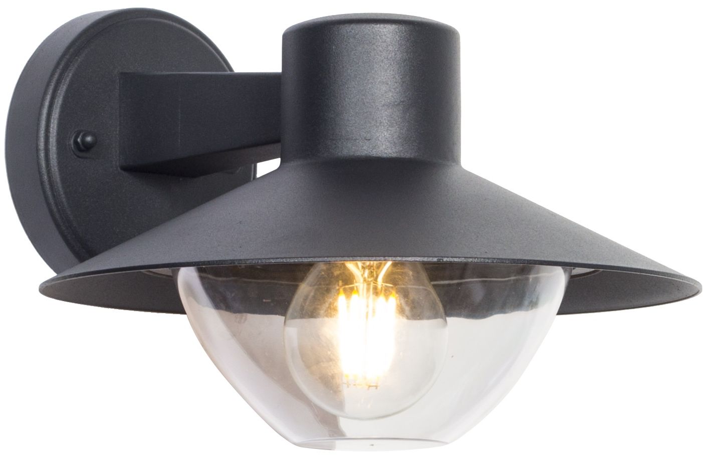 Zuma Line Eclipse aplica exterior 1x40 W negru 19103B-WD