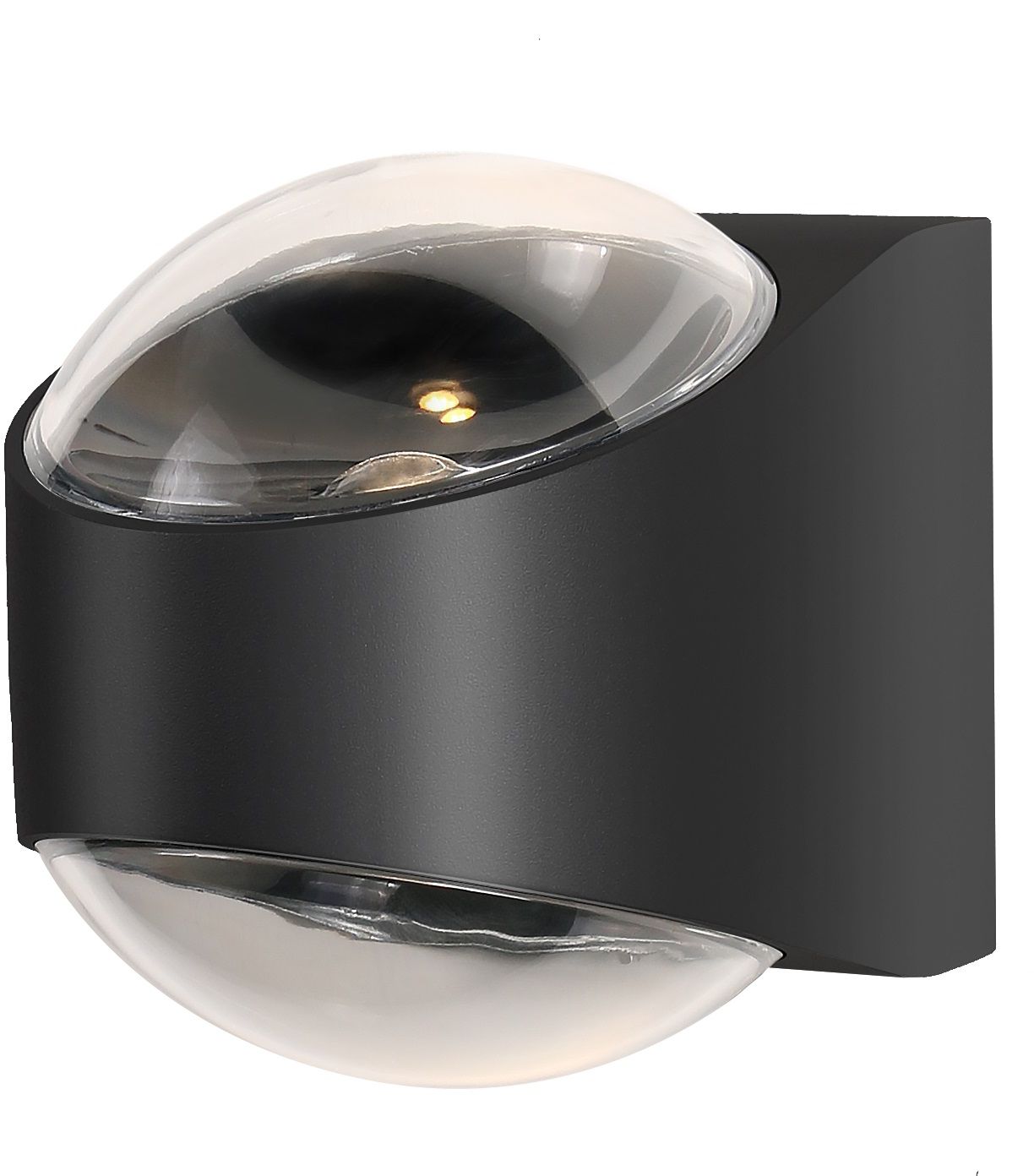 Zuma Line Lucent aplica exterior 1x12 W negru SJ12431