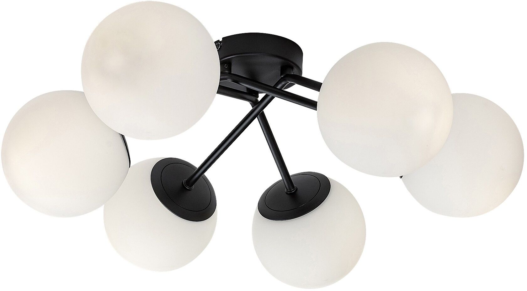 Rabalux Meduza lampă de tavan 6x20 W alb-negru 71294