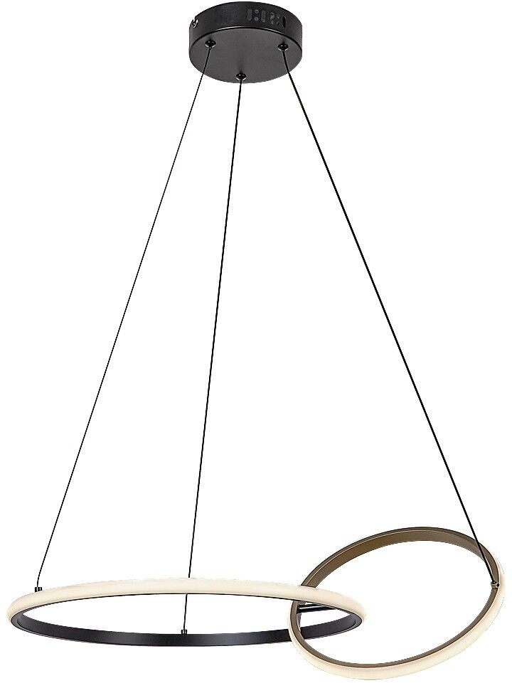 Rabalux Emilion lampă suspendată 1x36 W negru-auriu 72296