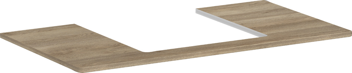 Hansgrohe Xelu Q blat 98x55 cm stejar 54095230