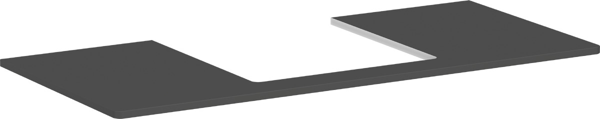 Hansgrohe Xelu Q blat 118x55 cm gri 54096910