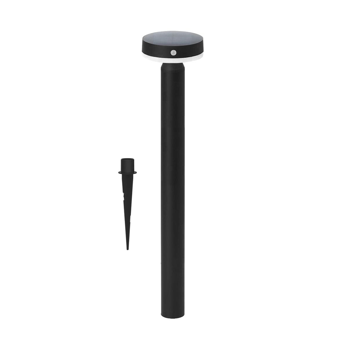 Zuma Line Carli lampă solară de podea 1x2 W negru PT33613
