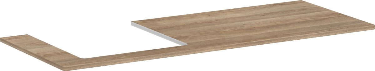 Hansgrohe Xelu Q blat 136x55 cm stejar 54097230