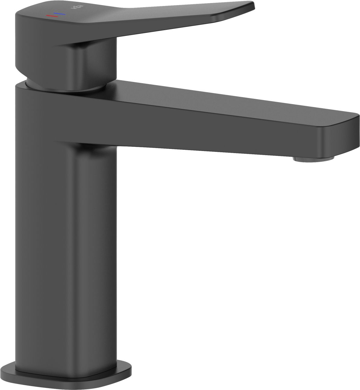 KFA Armatura Malaga baterie lavoar stativ negru 4522-815-81