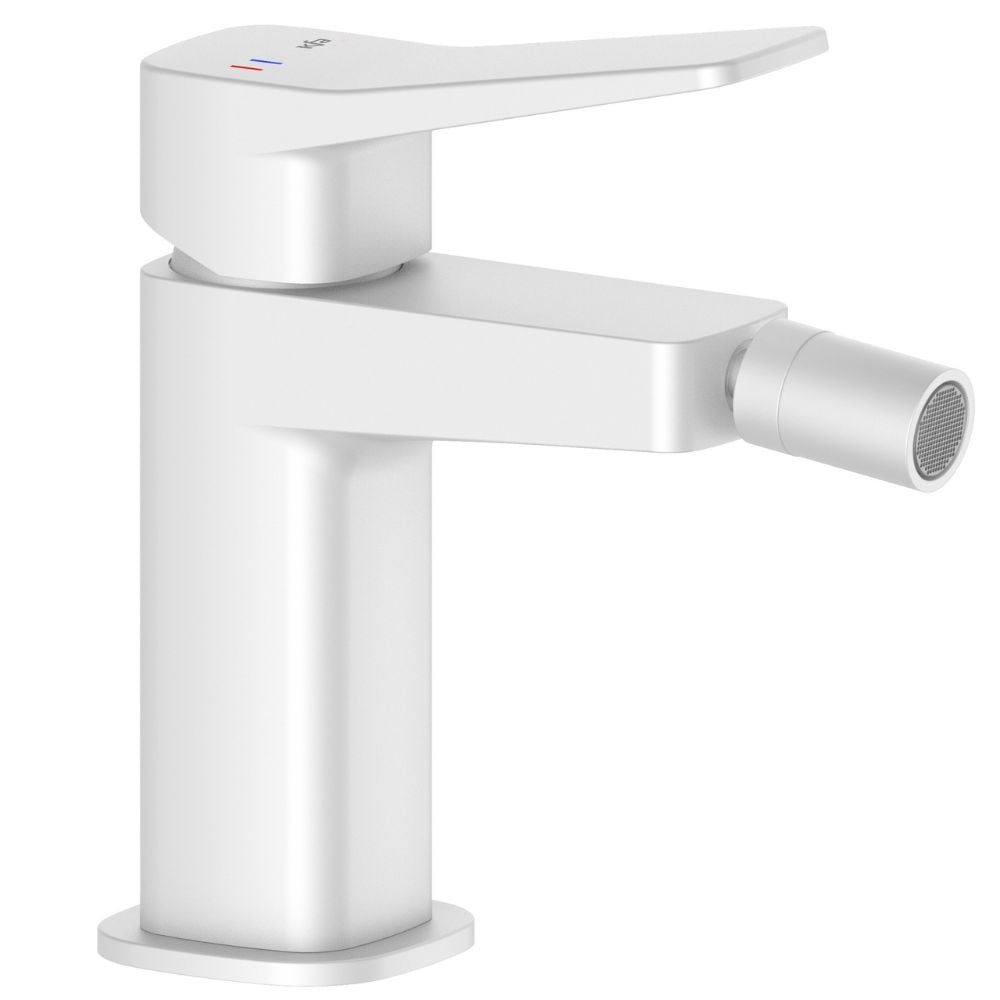 KFA Armatura Malaga baterie bideu stativ alb 4527-015-44