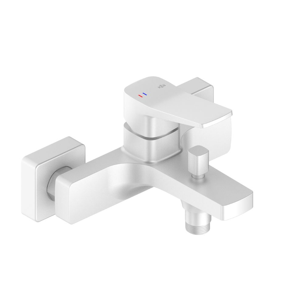 KFA Armatura Malaga White baterie cadă-duș perete alb 4524-010-44