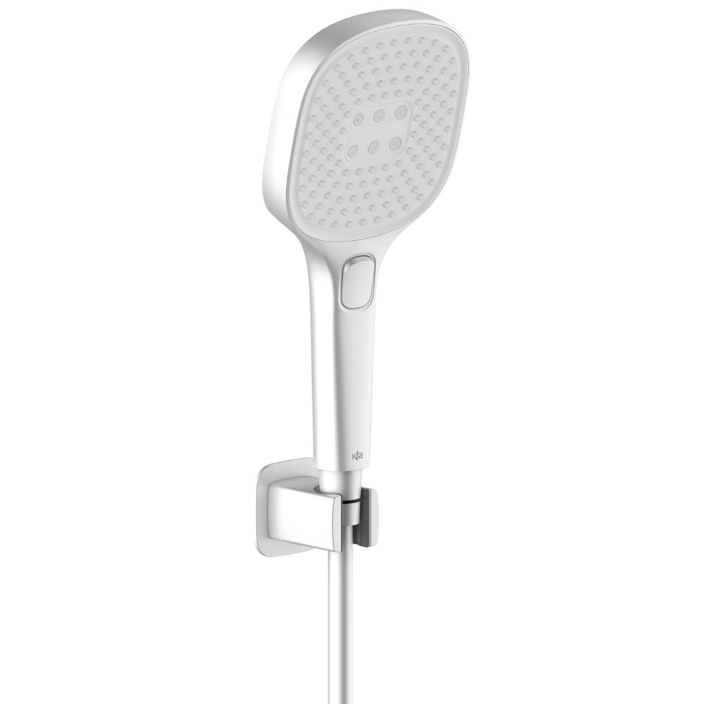 KFA Armatura Malaga White set de duș perete alb 841-255-44