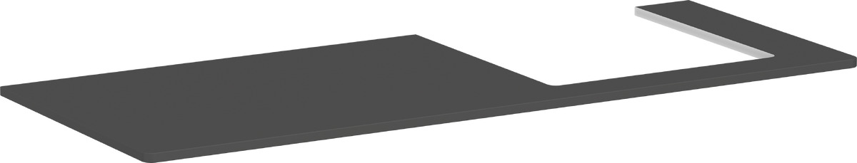 Hansgrohe Xelu Q blat 136x55 cm gri 54098910