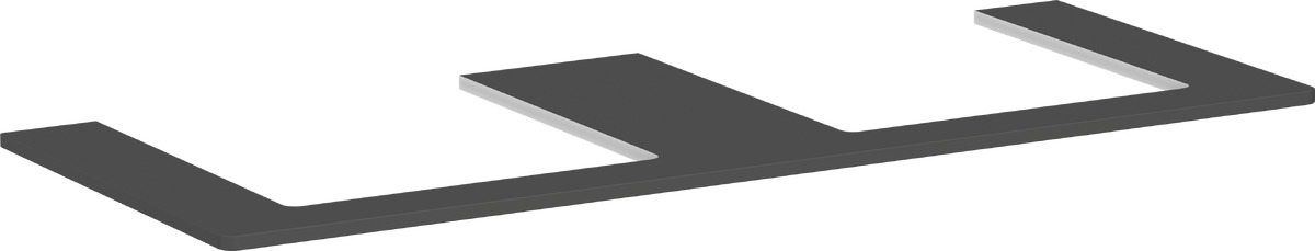 Hansgrohe Xelu Q blat 136x55 cm gri 54099910