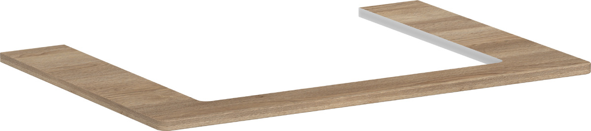 Hansgrohe Xelu Q blat 78x55 cm stejar 54109230