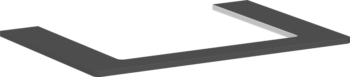 Hansgrohe Xelu Q blat 78x55 cm gri 54109910