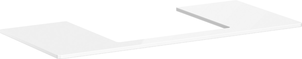 Hansgrohe Xelu Q blat 118x55 cm alb 54111050