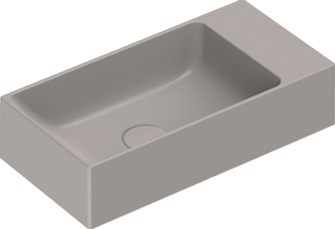 Catalano Verso lavoar 50x25 cm dreptunghiular clasică negru 0220521022