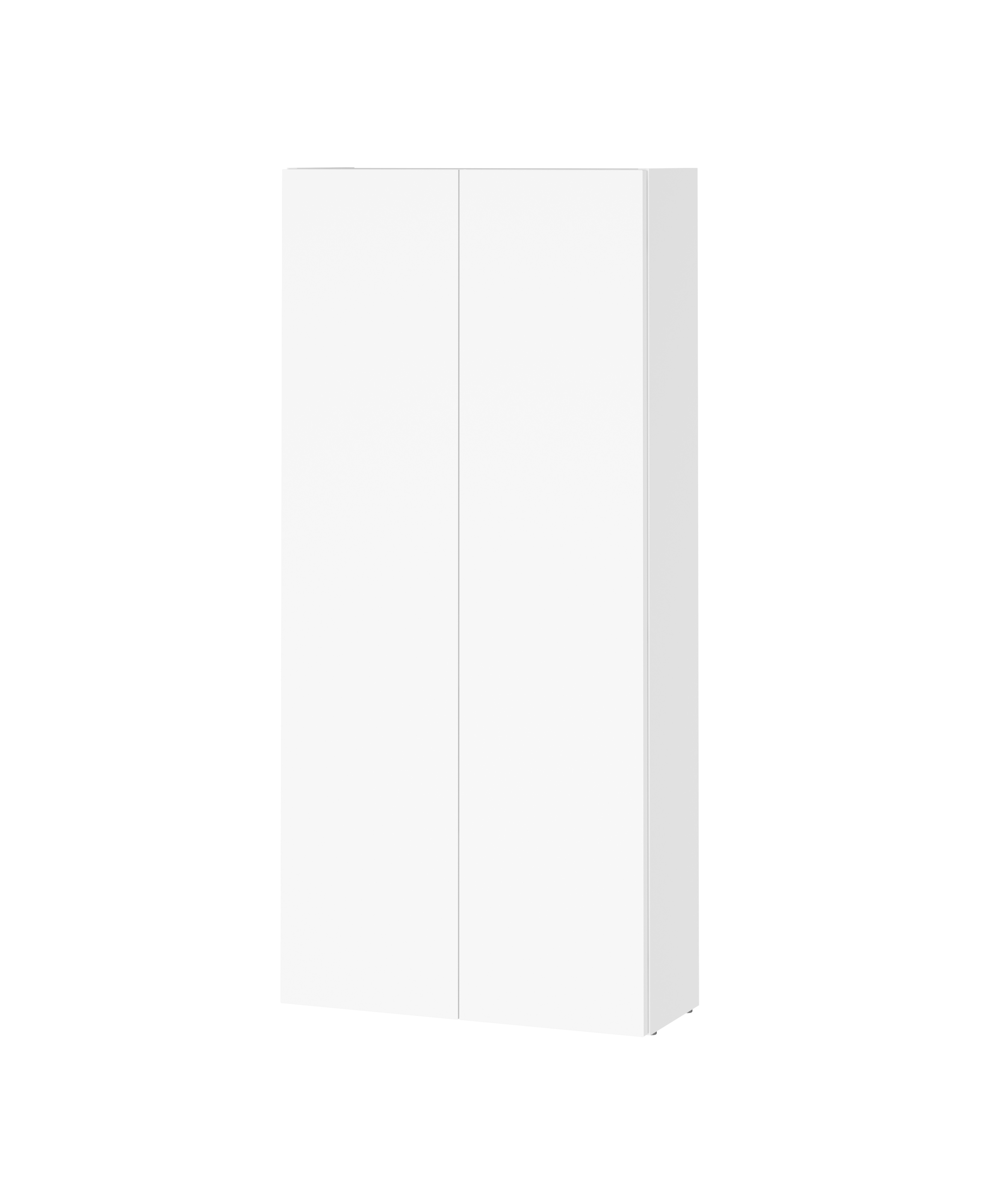 Cersanit Milagros construcția cadru 56x22.2x120 cm laterala pe picioare alb S1026-041