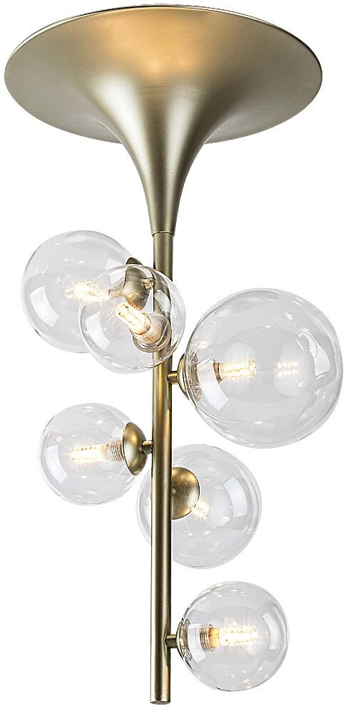 Rabalux Aslov lampă de tavan 5x28 W transparent-auriu 71298