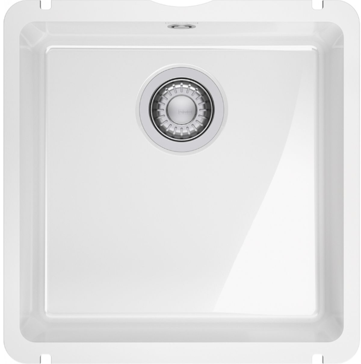Franke KubusX chiuveta din ceramica 40.5x40 cm alb 126.0738.286