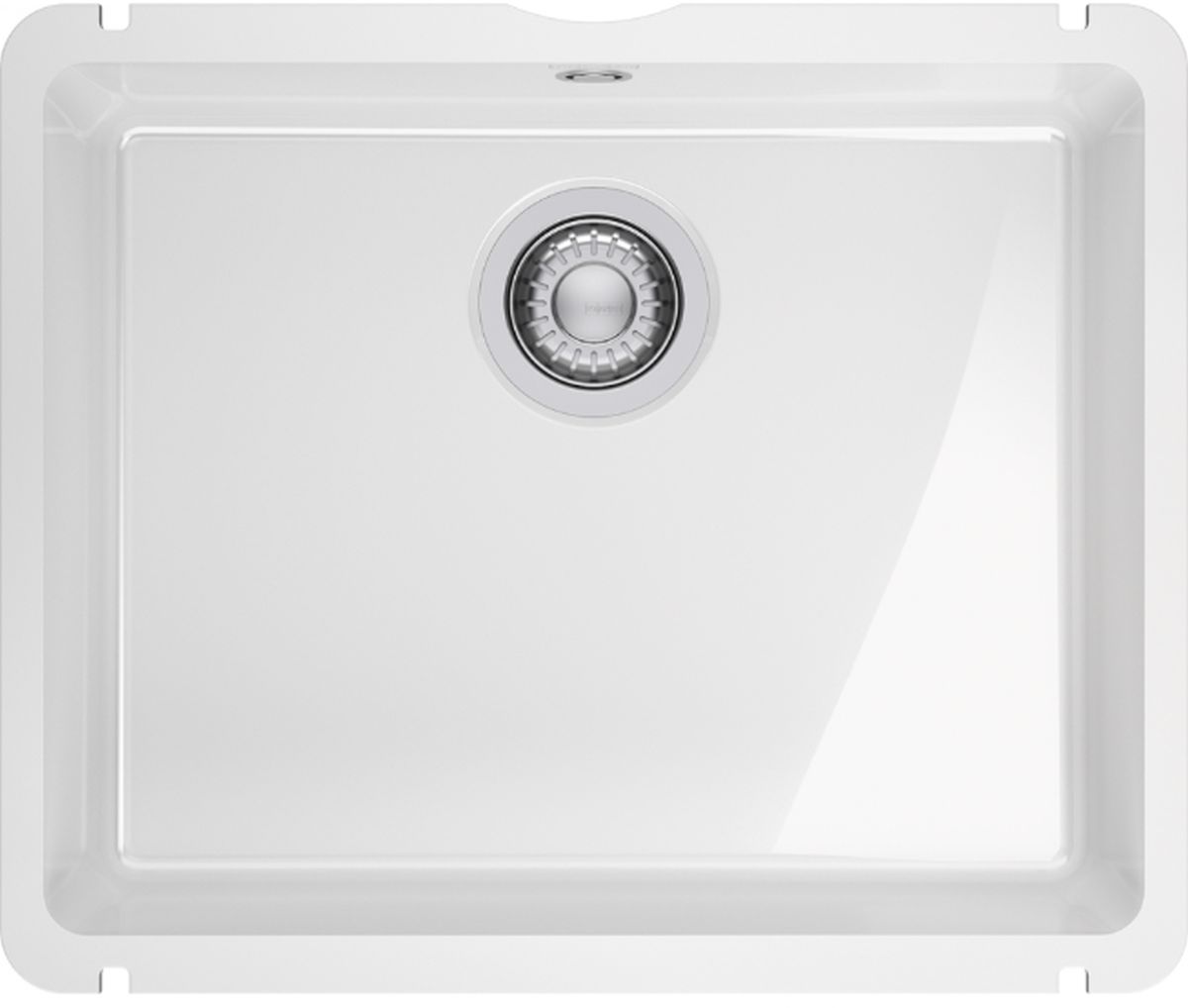 Franke KubusX chiuveta din ceramica 50.5x40 cm alb 126.0738.290