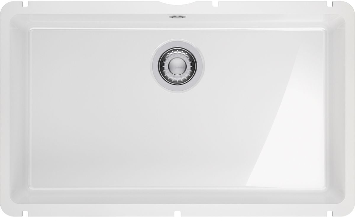 Franke KubusX chiuveta din ceramica 70.5x40 cm alb 126.0738.294