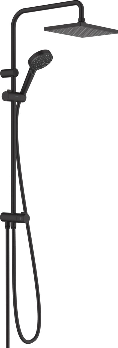 Hansgrohe Vernis Shape set de duș perete negru 26289670
