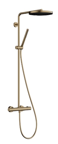 Hansgrohe Pulsify S Puro set de duș perete cu termostat cu duș de ploaie || 24223140