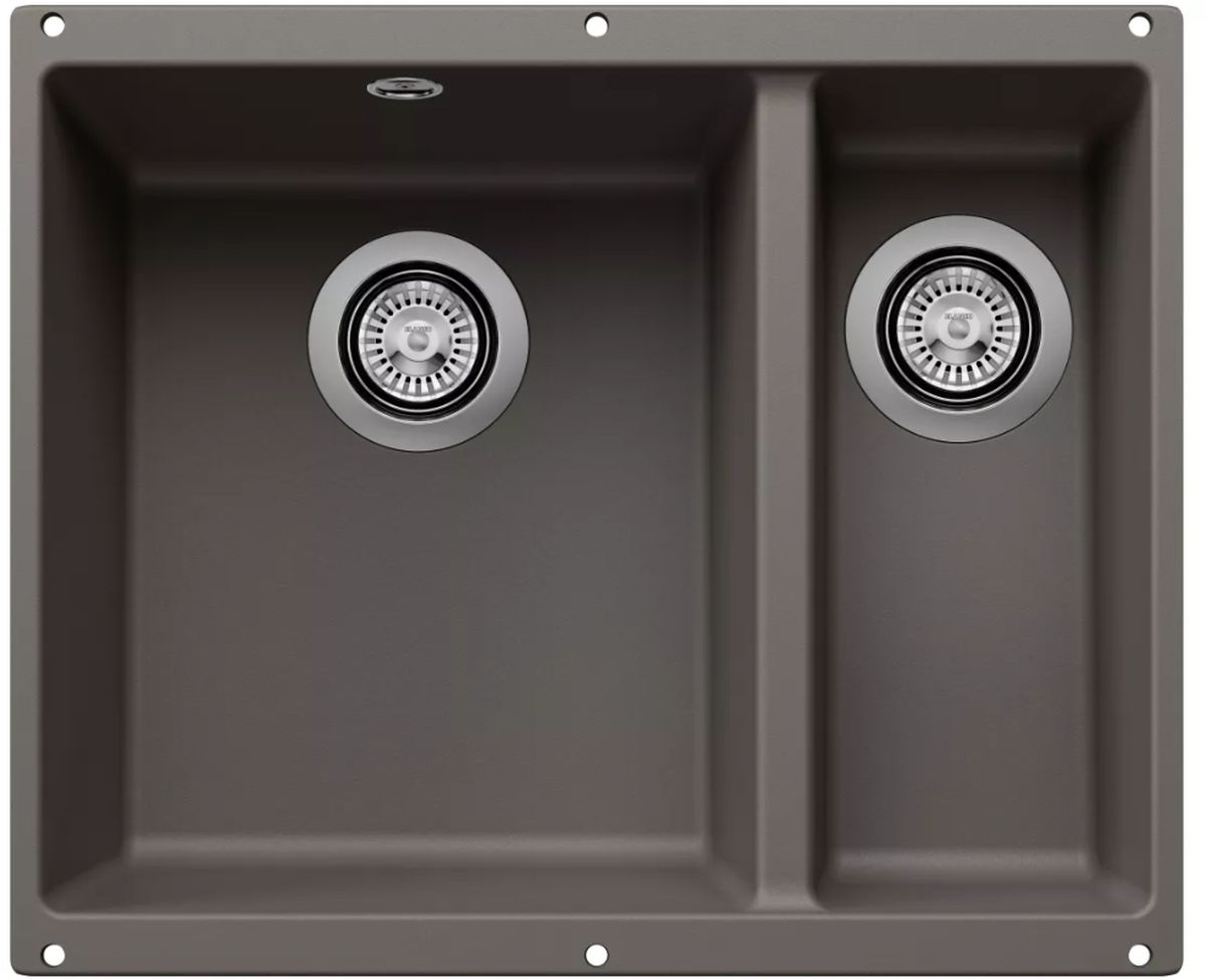 Blanco Rotan chiuvetă din granit 52.5x40 cm gri/grafit/onix 527327