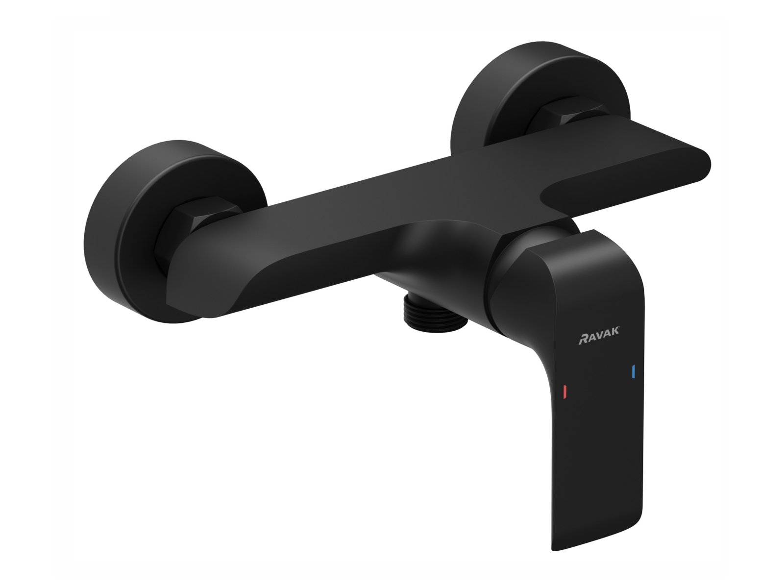 Ravak Flat baterie de duș perete negru X070177