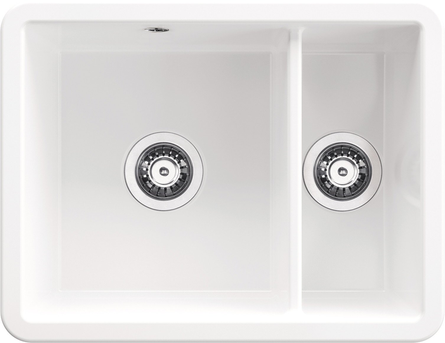 Deante Lumi chiuveta din ceramica 55.5x43 cm alb ZCU_6503