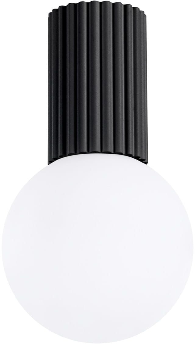 Sollux Lighting Halo lampă de tavan 1x8 W alb-negru SL.1713