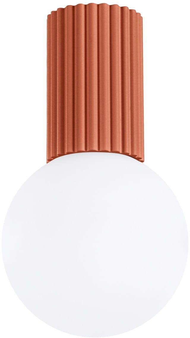 Sollux Lighting Halo lampă de tavan 1x8 W alb-roșu SL.1728