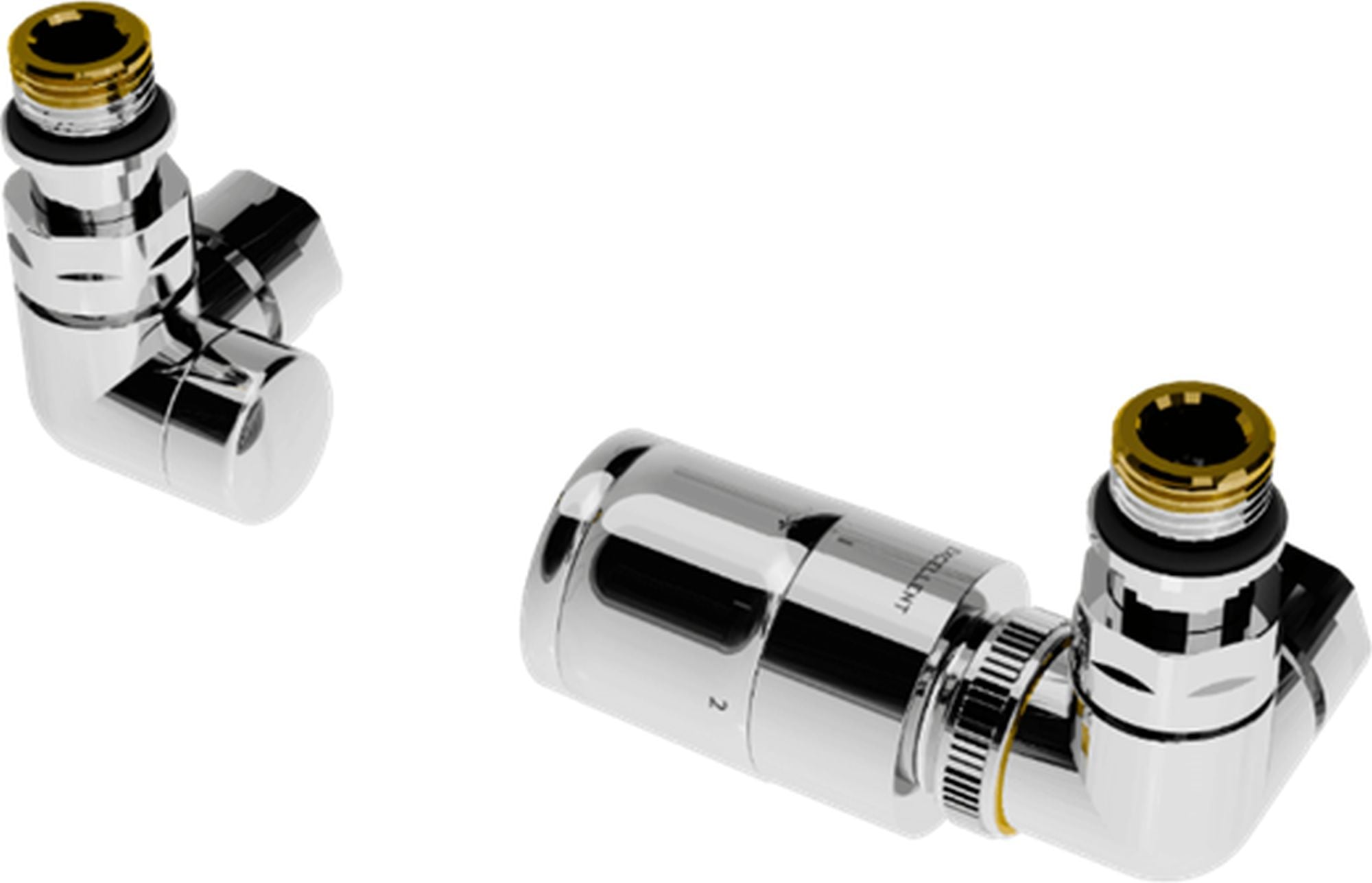 Excellent Caldo supapă termostatica cu trei axe crom GREX.CA20.P.TT.CR