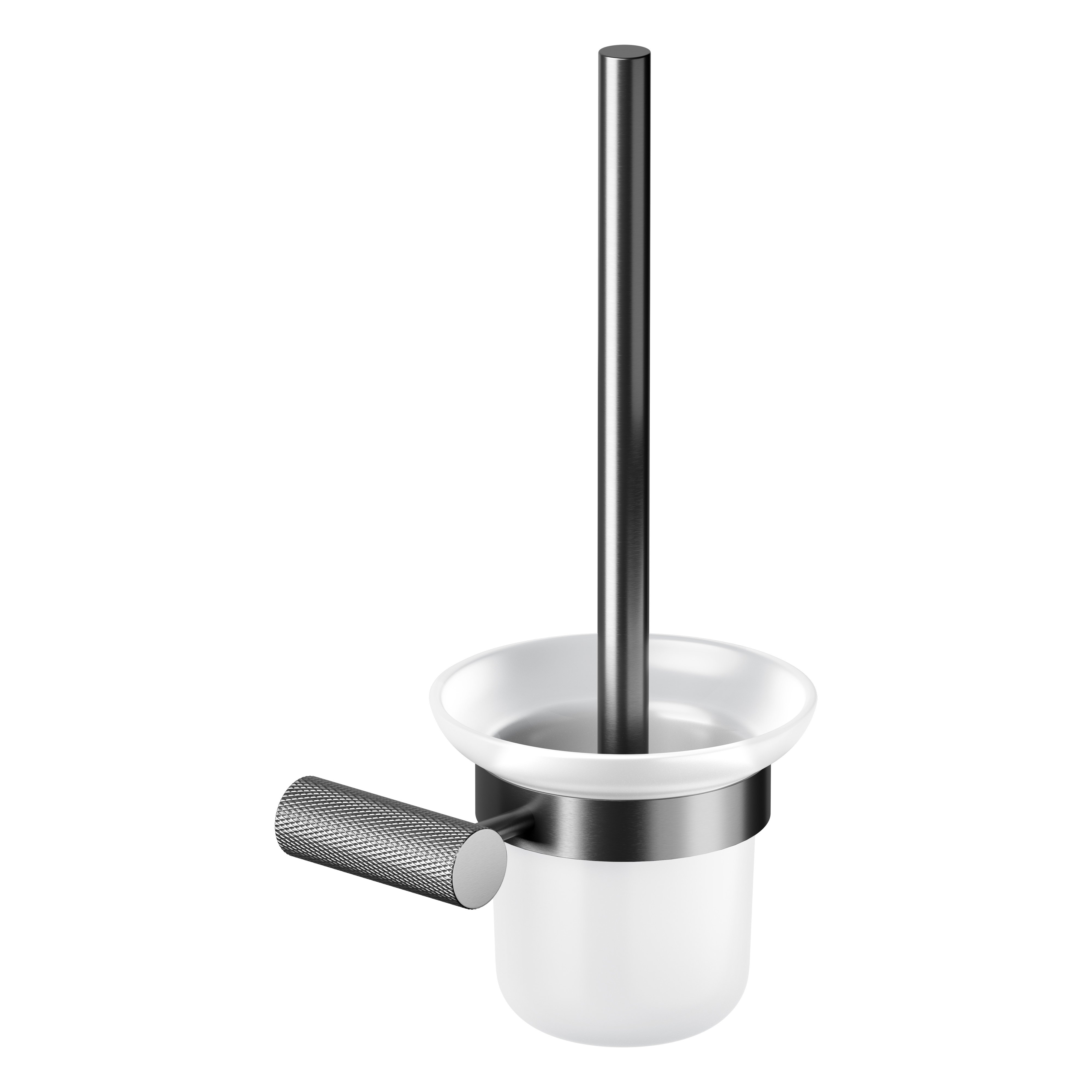 Cersanit Zen perie de toaletă suspendat negru-grafit S951-900