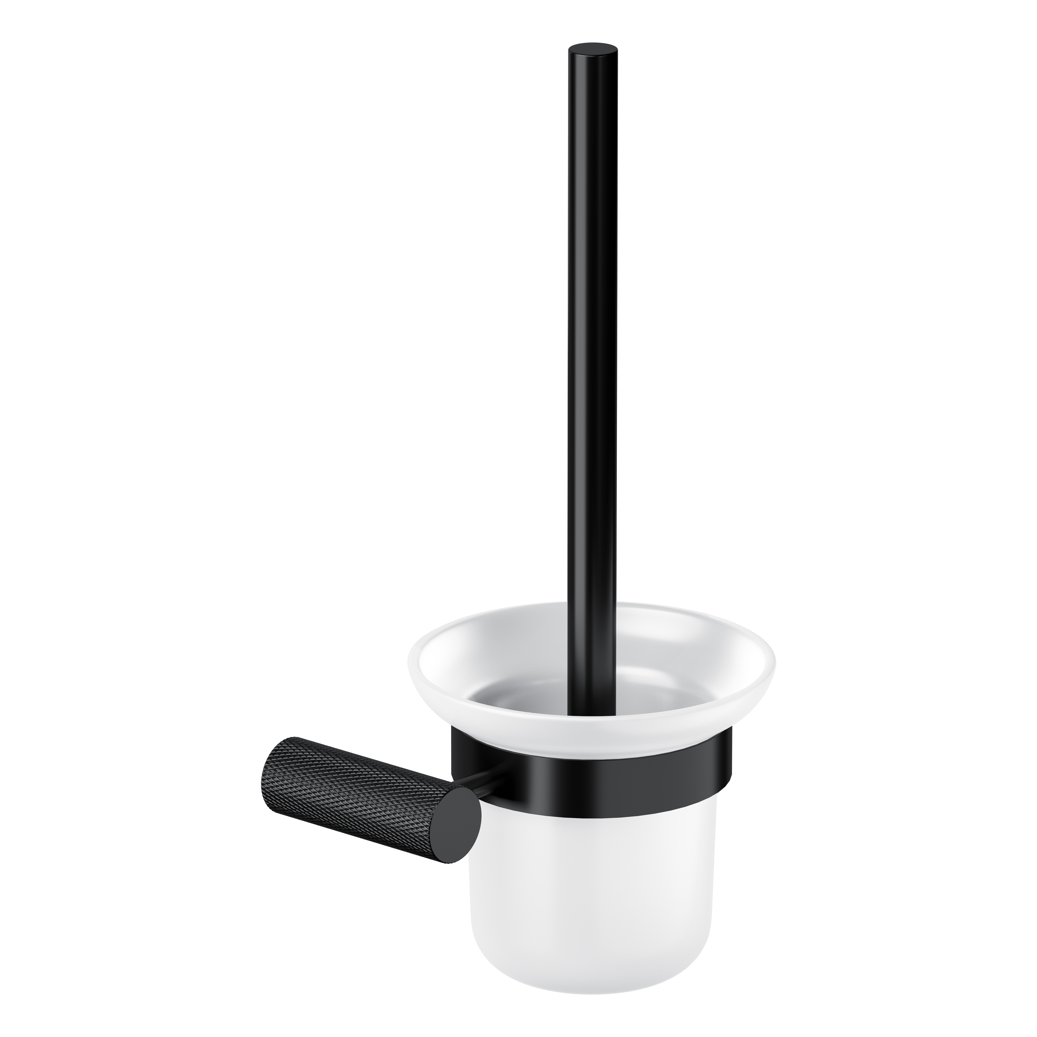 Cersanit Zen perie de toaletă suspendat negru S951-897