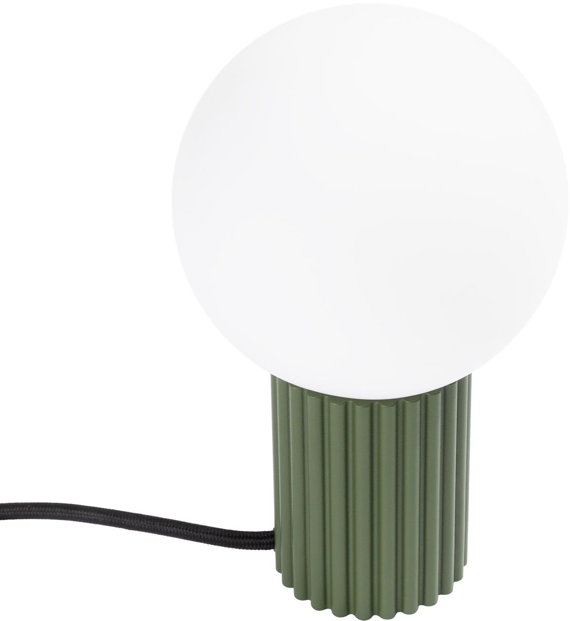 Sollux Lighting Halo veioză 1x8 W alb-verde SL.1726