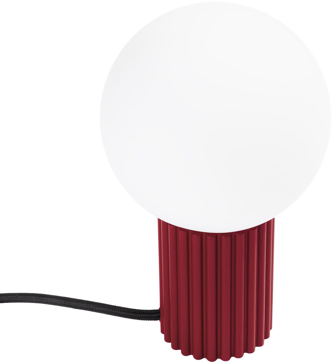 Sollux Lighting Halo veioză 1x8 W alb-burgundia SL.1751