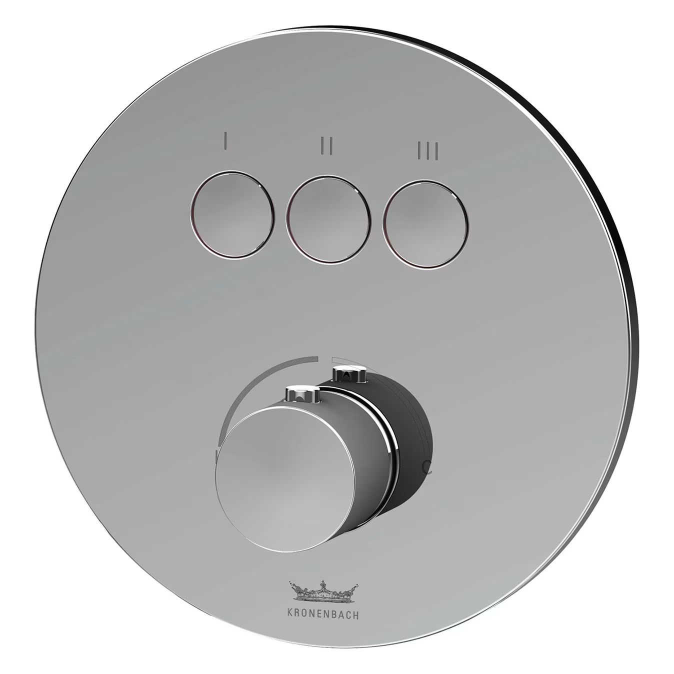 Kronenbach Smart Push baterie cadă-duș ascuns crom 19043003CR