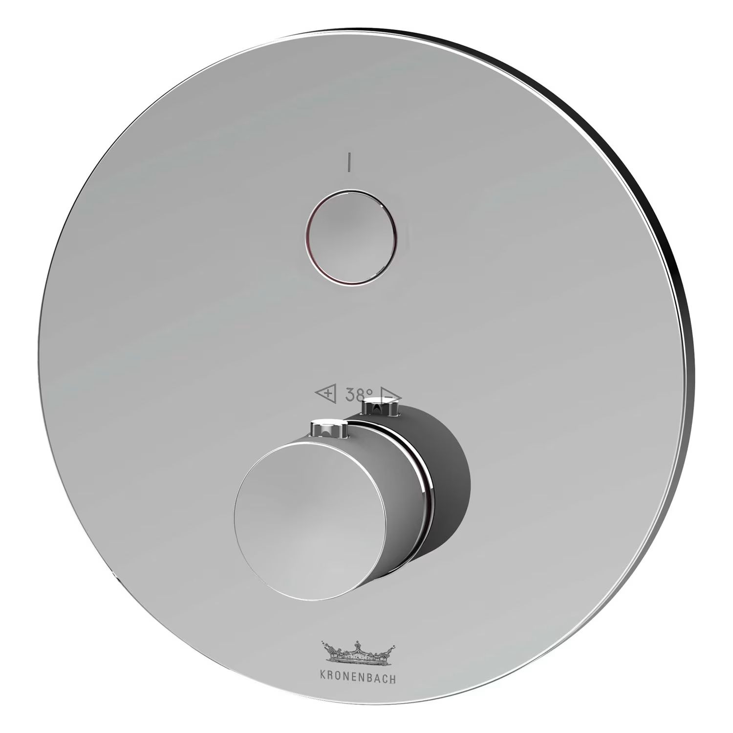 Kronenbach Smart Push baterie de duș ascuns cu termostat crom 19044001CR
