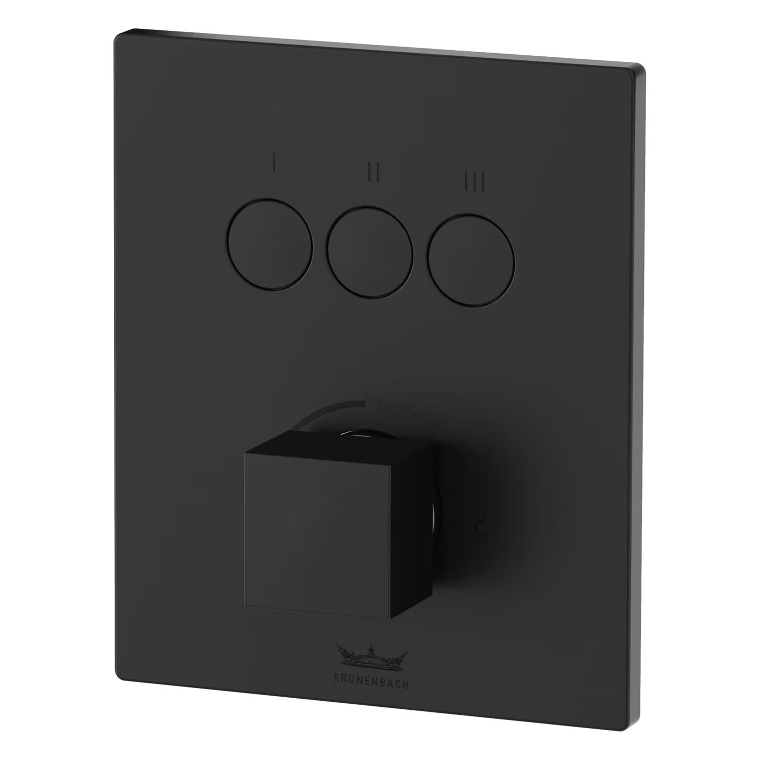 Kronenbach Smart Push baterie cadă-duș ascuns negru 19045003SM