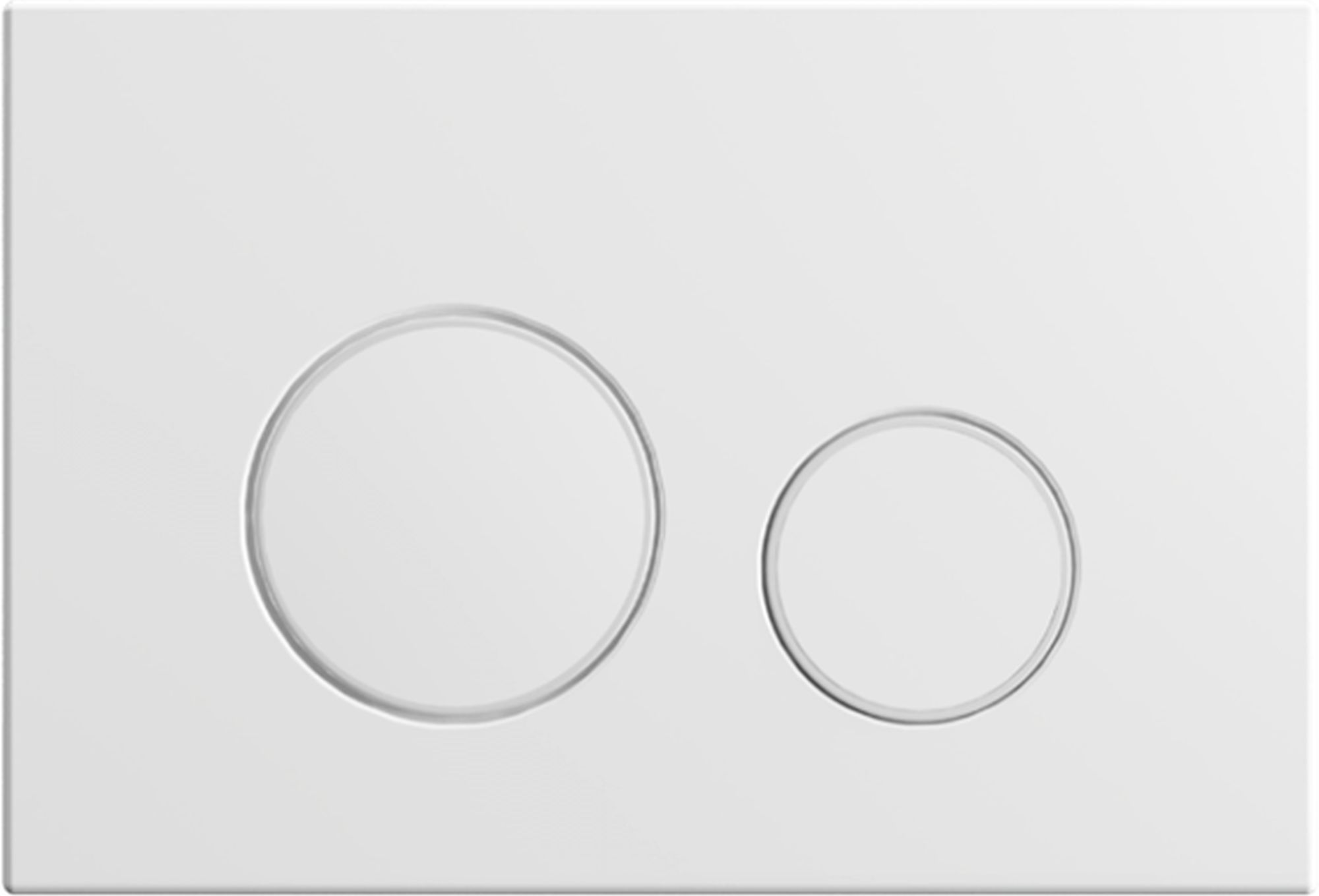 Excellent Nest buton de spălare pentru WC alb INEX.NE220.150.WH