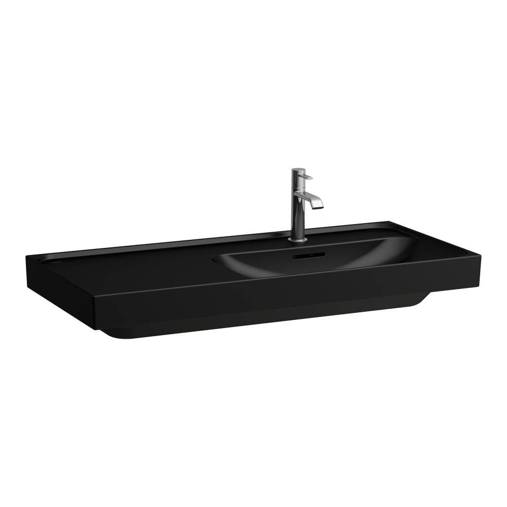 Laufen Meda lavoar 100x46 cm dreptunghiular mobilier negru mat H8171177161091