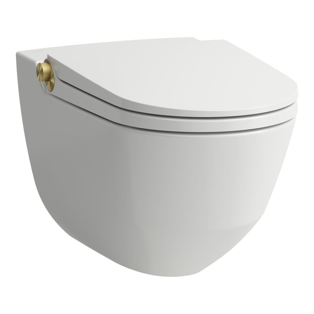 Laufen Cleanet Riva toaletă cu spălare agăţat fără margine alb H8206917630001