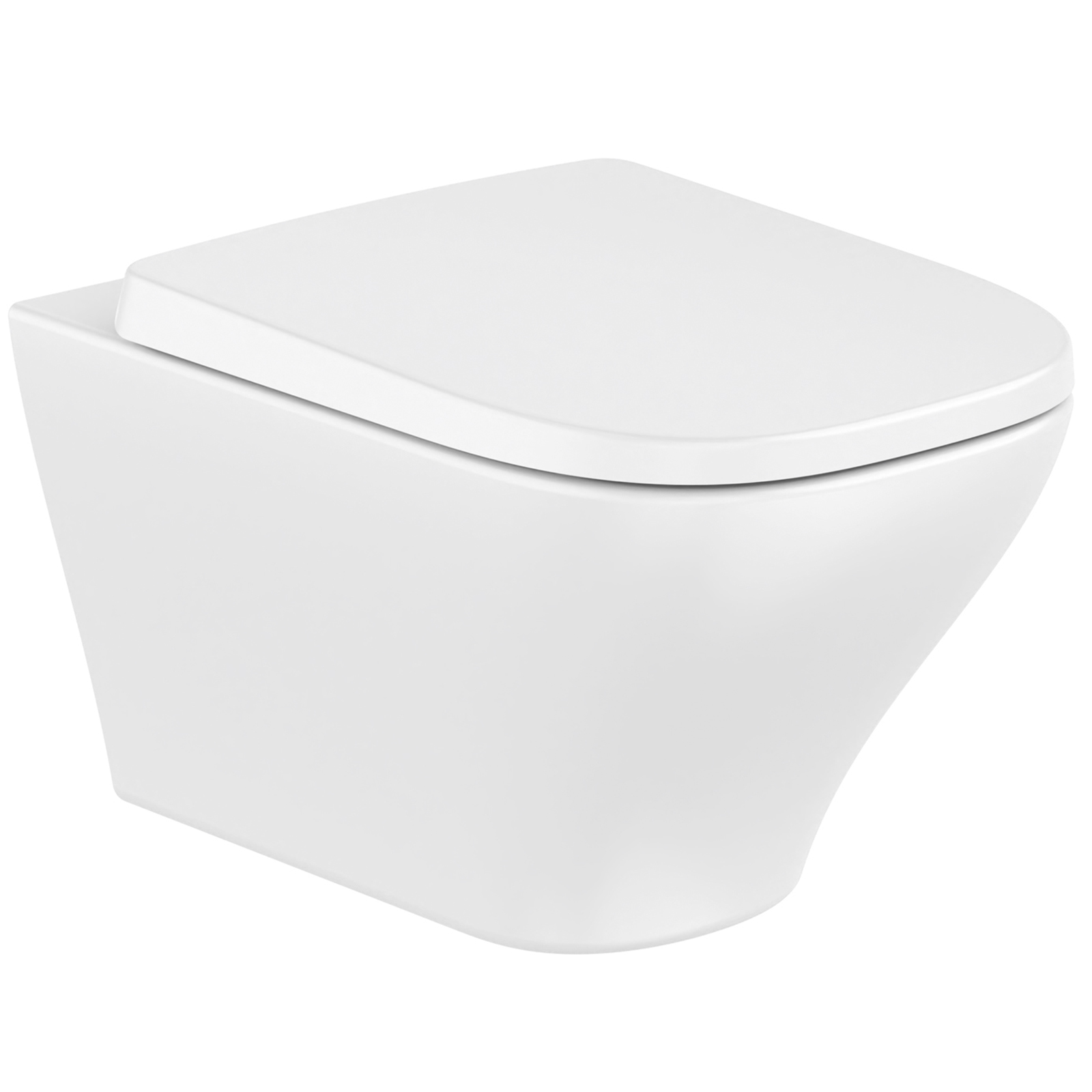 Roca Optica vas wc agăţat fără margine cu spălare turbionară alb lucios A346V13000