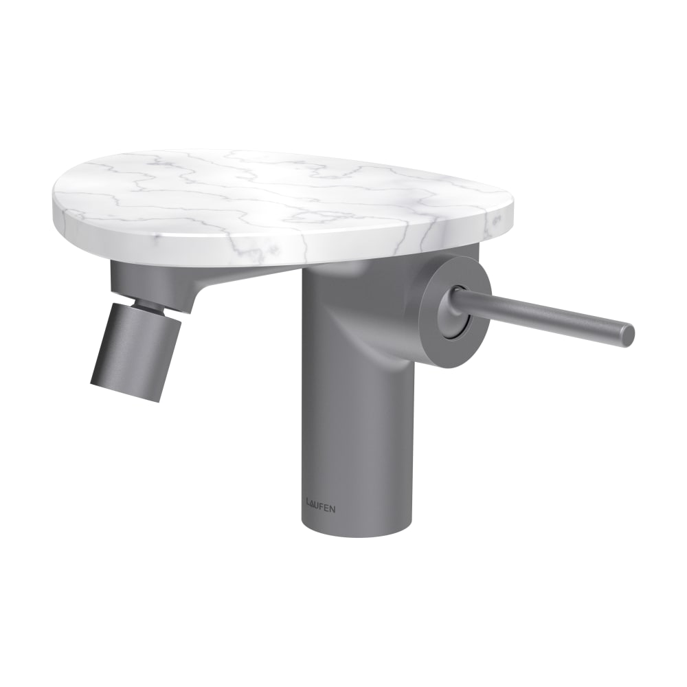 Laufen Ada baterie bideu stativ alb-oţel HF506710505060