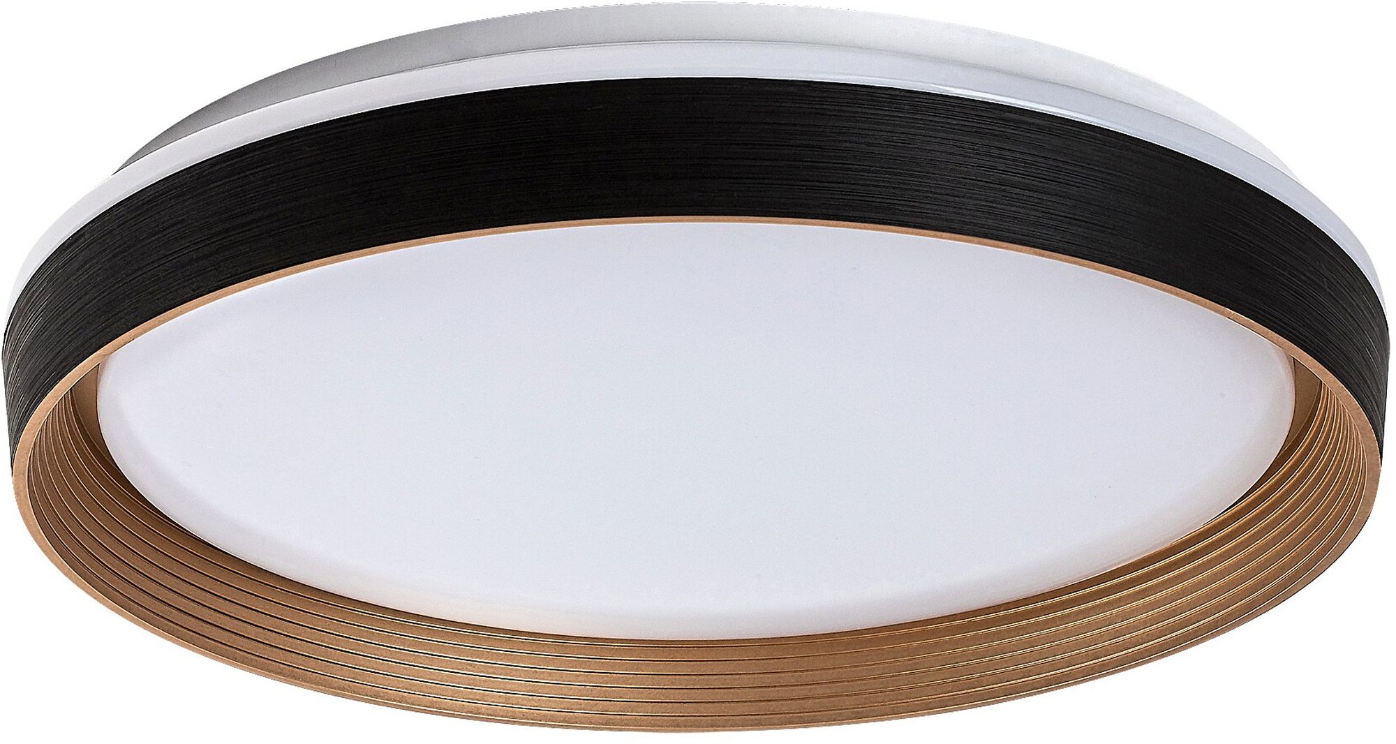 Rabalux Ladan plafoniera inteligentă 1x48 W alb-auriu-maro 71308