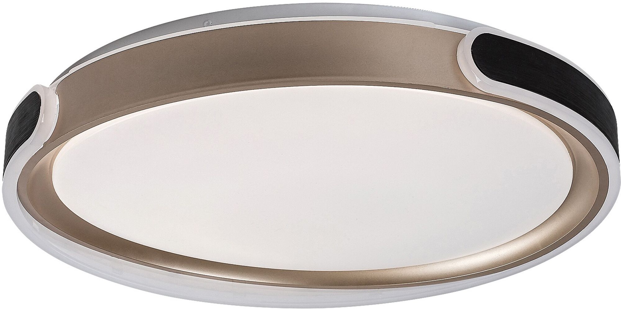 Rabalux Jindri plafoniera inteligentă 1x48 W alb-negru-auriu 71292