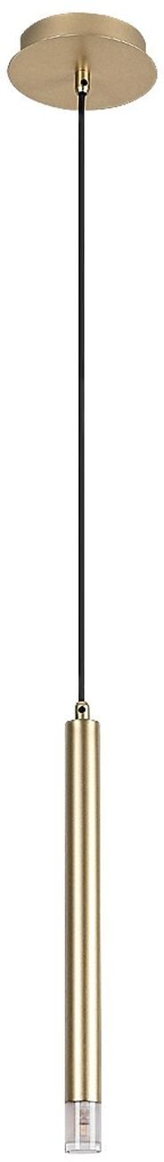 Rabalux Ramira lampă suspendată 1x5 W transparent-auriu 72357