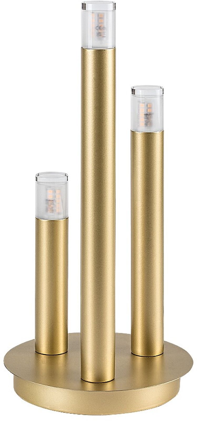 Rabalux Ramira veioză 3x5 W transparent-auriu 74366