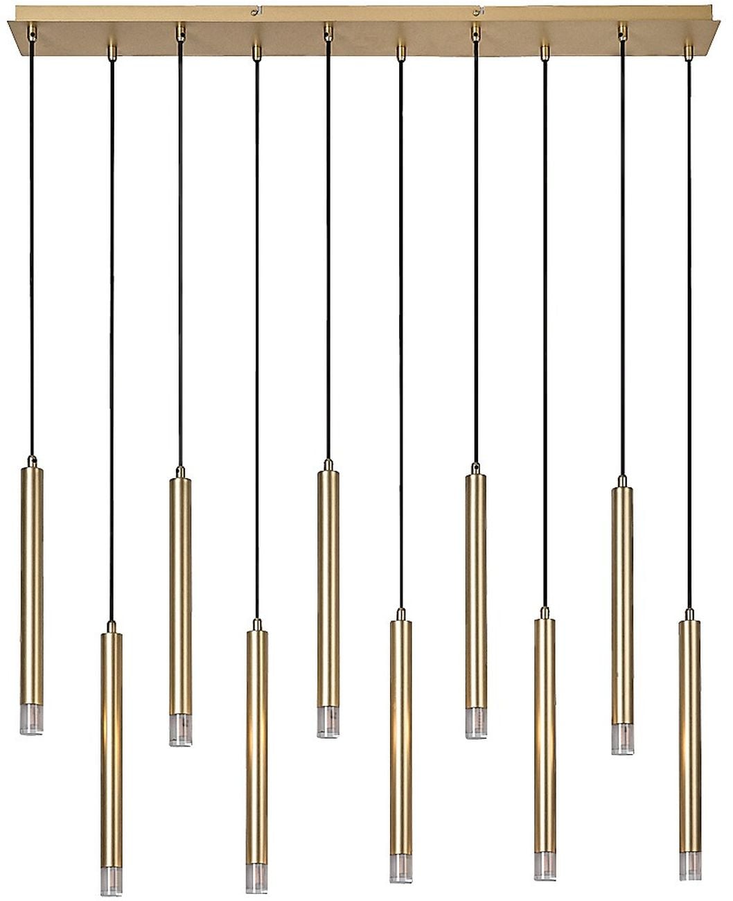 Rabalux Ramira lampă suspendată x5 W transparent-auriu 72365